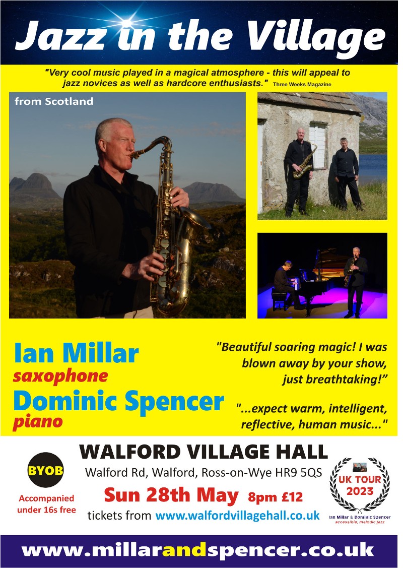 jazz night walford village hall ross on wye