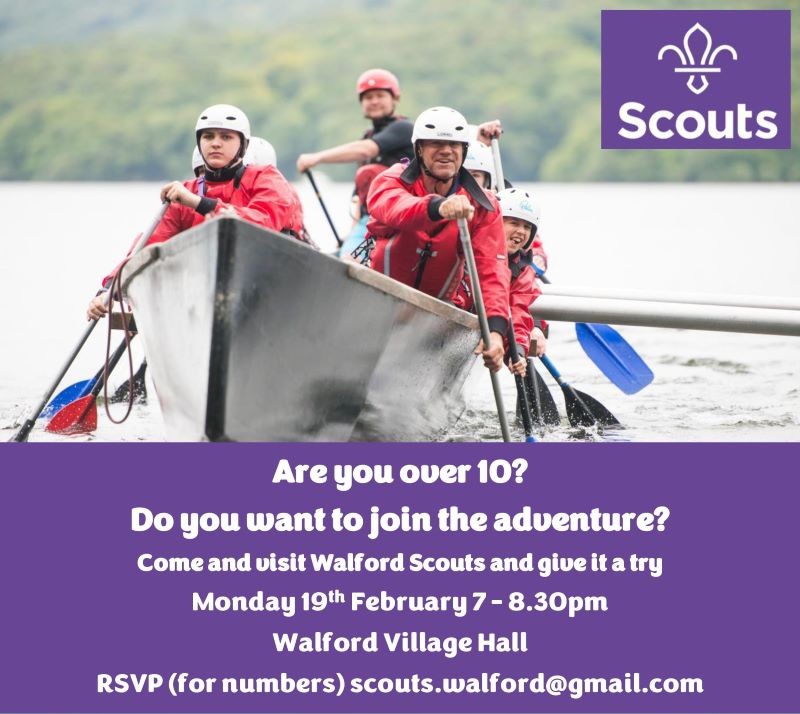 Walford Scouts welcomes new members