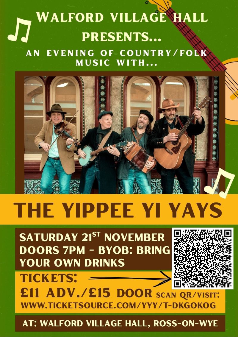 An Evening of Country & Folk Music with The Yippee Yi Yays